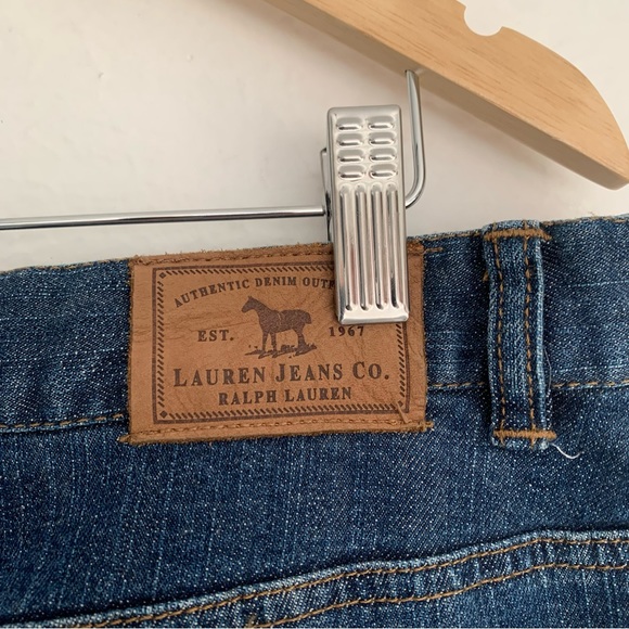 Lauren Ralph Lauren Vintage 90s Beaded Embossed Jeans Western Rodeo Aztec 18W - Picture 9 of 12